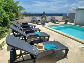 Villa vue mer 180°, piscine